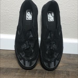 Darth Vader Vans-Unisex-12M-Women-10.5-Men